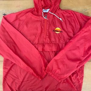 Vintage 80s It’s Miller Time Pullover Rain Jacket
